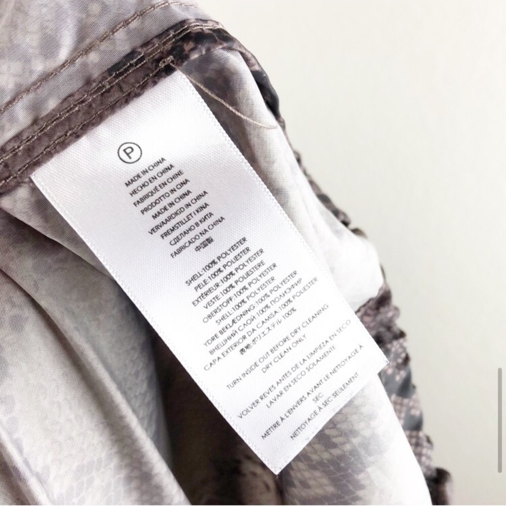 Michael Kors Python Snake Print Raincoat - image 7